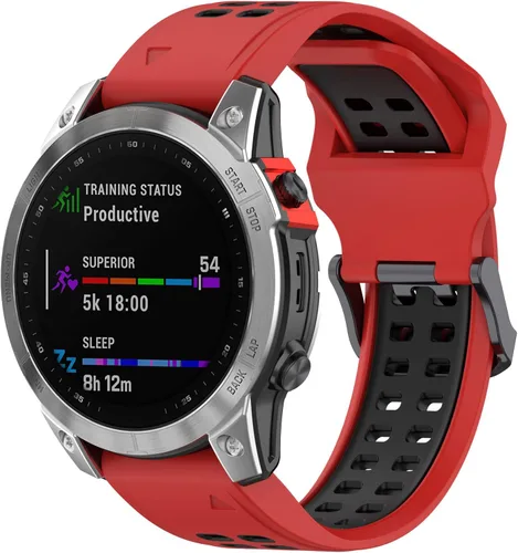 Vista 9 de Correas de reloj compatibles con Amazfit Falcon Correa de reloj de 0.866 in de ancho, compatible con correa de silicona de repuesto para reloj