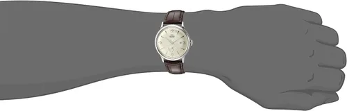 Vista 3 de Reloj Orient Bambino Small Seconds automático, japonés, con correa de cuero, 0.83 pulgadas, para hombre