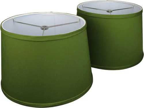 Vista 15 de FenchelShades.com - Juego de 2 pantallas de lámpara de 10 pulgadas de diámetro superior x 12 pulgadas de diámetro inferior x 8 pulgadas de altura