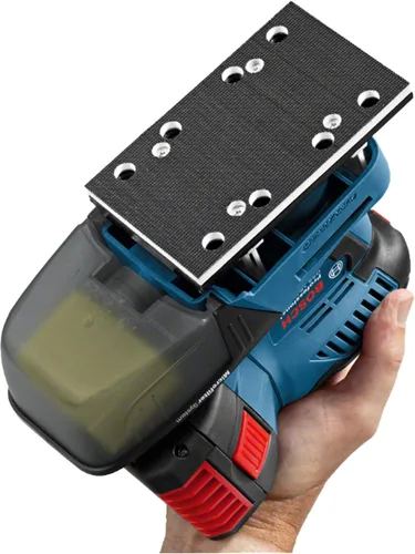 Vista 7 de Bosch Professional Lijadora orbital inalámbrica Gss 18 V-10 (sin batería y cargador) - L-Boxx