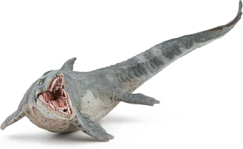 Vista 4 de Papo - Figura realista de dinosaurio Mosasaurus - A partir de 3 años - Colección Cretácico - Juego educativo dinosaurio marino depredador - Juguete