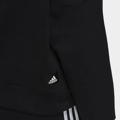 Vista 9 de adidas Sudadera deportiva con capucha Three Bar para mujer