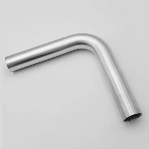 Vista 9 de AC PERFORMANCE Tubo recto de intercooler de aluminio de 1" (25mm) OD, tubo de admisión de aire con acabado cepillado