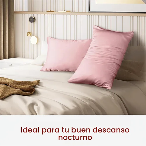 Vista 6 de 2 unidades de fundas de almohada 100% de seda, tamaño Queen, de seda de morera para cabello y piel, juego de 2, seda de grado más alto 6A, suave