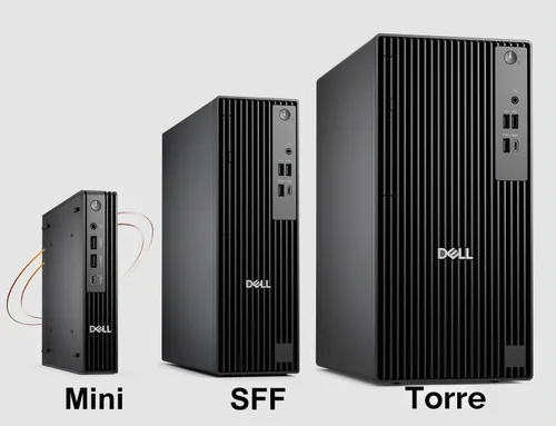 Vista 2 de Dell Pro Micro Plus (MFF OptiPlex 7020 Plus de próxima generación), Intel 20-Core Ultra 7 265, mini escritorio empresarial, QBM1250, 3x DP, memoria