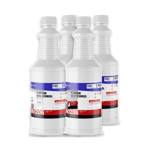 Vista 10 de Alliance Chemical n-Heptano 99% técnico - Botella de 1 pinta - Disolvente industrial de petróleo