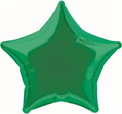 Vista 14 de Globo de estrella dorada de aluminio de 20 pulgadas
