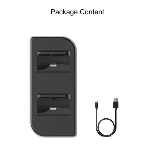 Vista 4 de Mobix Playstation 5 Dualsense Controller Charging Station, Dual Charging Port Dock for PS5 Game Controller, With USB-Type-C Cable, Fast Charging