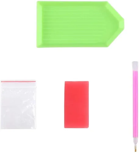 Vista 5 de Kits de pintura de diamantes para adultos por número, taladro completo 5D, rata redonda, animal, bricolaje, diamantes de cristal, HD, bordado