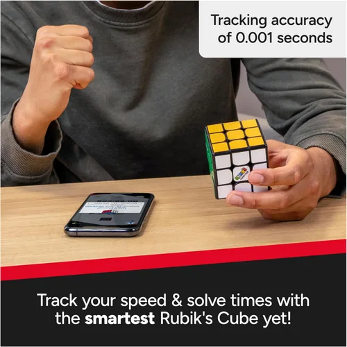 Vista 4 de Cubo Rubik ConnectedX Bluetooth Puzzle Cube & Brain Teaser Fidget Toy
