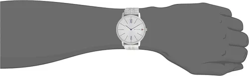 Vista 6 de Tommy Hilfiger Reloj de cuarzo para hombre con correa de acero inoxidable plata 20 Modelo 1791511 Plateado Reloj de cuarzo