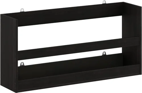 Vista 5 de Furinno Hermite Estantería de Almacenamiento Multiusos para Montaje en Pared, Espresso