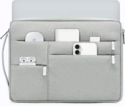 Vista 20 de HYZUO Funda para portátil de 14-15 pulgadas para MacBook Air 15 M5, color Arena