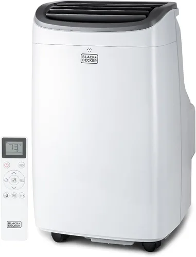Vista 10 de Black + Decker Aire Acondicionado Portátil con mando a distancia 5,300 BTU SACC for Rooms up to 400 Sq. Ft., 3-in-1 Portable AC, Fan and Dehum