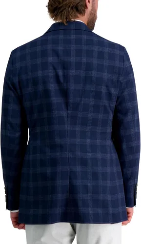 Vista 2 de J.M. Haggar Men's Tailored Fit Subtle Print Stretch Sportcoat