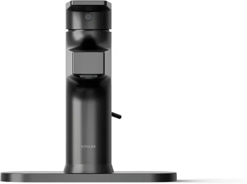Vista 9 de Kohler 74021-4-BL Taut - Grifo de lavabo de baño con mango único, 1.2 gpm, negro mate