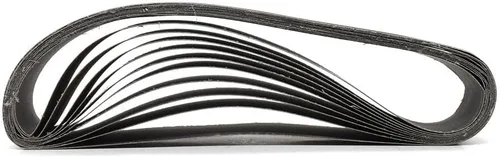 Vista 4 de HPG120-10 1-1/2" x 30" Cinturón de lijado de óxido de aluminio, grano 120, paquete de 10