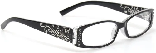 Vista 4 de Kerecsen 4 pares de gafas de lectura para mujer, bisagra de resorte con lectores de patrón láser
