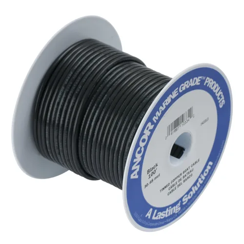 Vista 21 de Ancor Cable de batería y cable de grado marino 18 AWG - 4/0 AWG y de tamaños de bovina