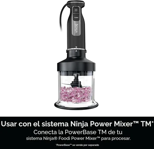 Vista 3 de Ninja XSKKITCHPR Foodi Power Chopper - Cuenco para procesador de alimentos de 3 tazas, para sistema mezclador de potencia Ninja (Serie CI100)