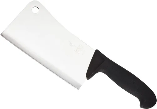 Vista 23 de Mercer Culinary BPX M13717 Cuchillo de carnicero americano, 10 pulgadas