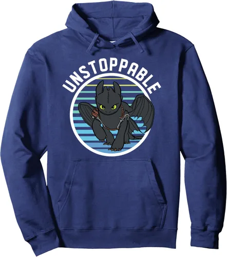Vista 7 de How to Train Your Dragon 3 Hidden World - Sudadera con capucha imparable, Negro, S