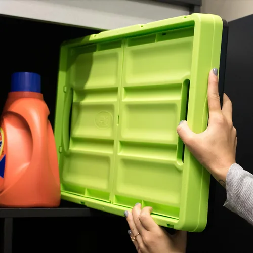 Vista 8 de Contenedor para almacenamiento plegable CleverCrates, de CleverMade