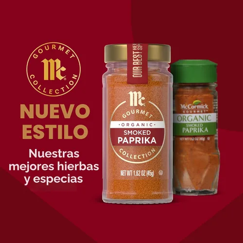 Vista 4 de McCormick Gourmet Pimentón ahumado orgánico, 1.62 onzas