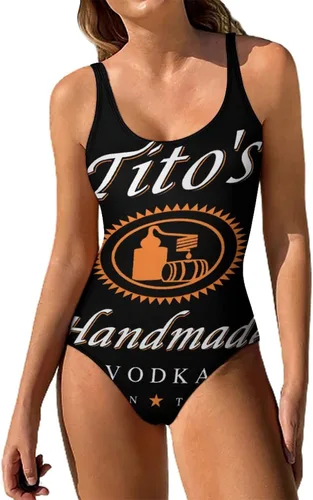 Vista 5 de Lindo perro de dibujos animados de dos piezas trajes de baño de mujer top corto cintura alta bikini conjunto
