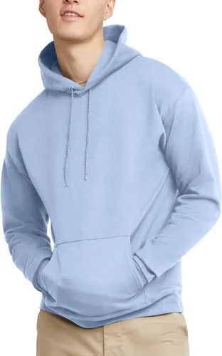 Vista 5 de Hanes - Sudadera con capucha EcoSmart para hombre, de vellón de peso medio, sin botones