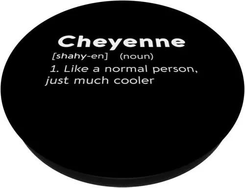 Vista 2 de Cheyenne Love Nombre personalizado Mujer BFF Girl Definición PopSockets PopGrip intercambiable