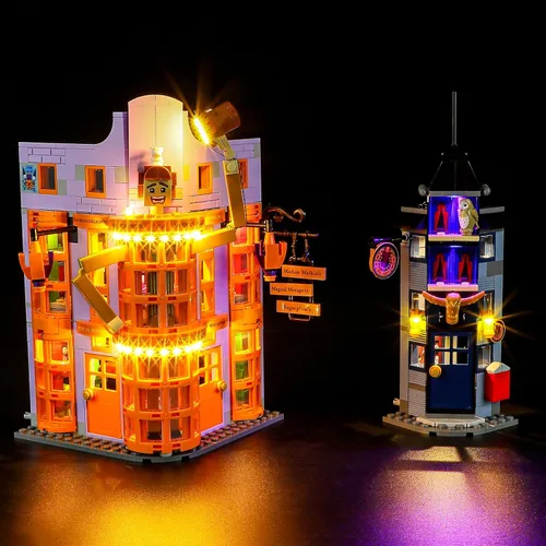 Vista 9 de BRIKSMAX Kit de iluminación LED para el Castillo de Hogwarts de Harry Potter - Compatible con el modelo de bloques de construcción Lego 71043 - No