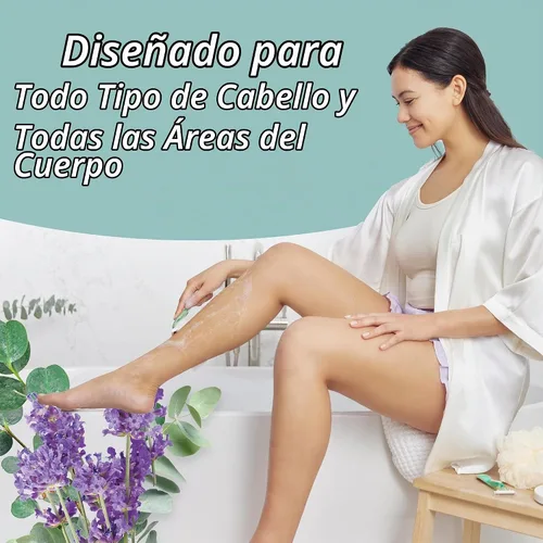 Vista 8 de BIC Soleil 3 Escape - Maquinillas de afeitar desechables para mujer, 3 cuchillas, afeitado cómodo, mango perfumado lavanda y eucalipto para mujer, 4