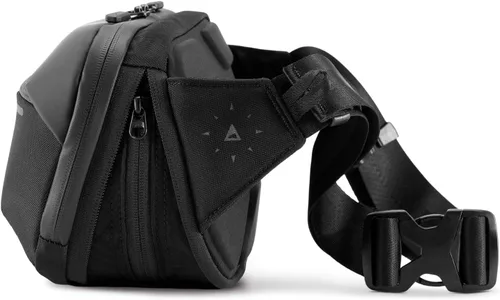 Vista 4 de NOMATIC Navigator Sling 1L - Mochila cruzada delgada y ligera, riñonera para todos los días, correa antirrobo, resistente al agua y bolsa