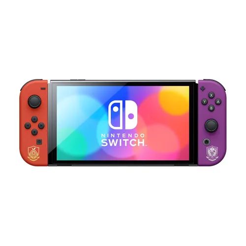 Vista 3 de Nintendo Switch OLED Model Pokémon Scarlet & Violet Edition