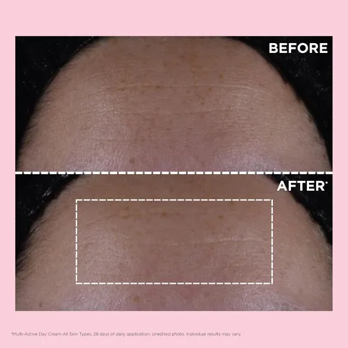 Vista 3 de Clarins Hidratante de día multiactivo con niacinamida Suaviza las líneas finas Aprieta visiblemente los poros Tono y textura uniformes