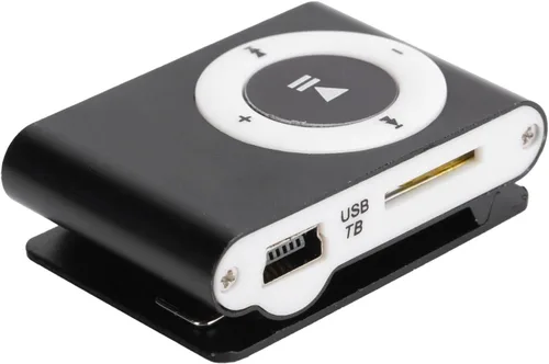 Vista 7 de Reproductor de música portátil con batería de larga duración, reproductor MP3 de aleación de aluminio para un sonido claro, incluye auriculares