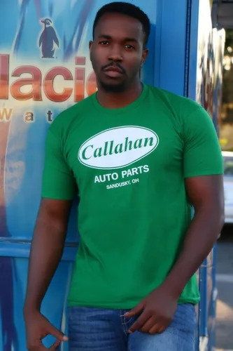 Vista 3 de Crazy Dog Mens Callahan Auto Parts T Shirt Funny Graphic Novelty Tee
