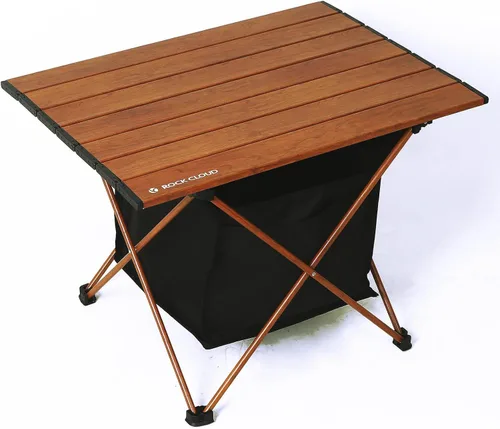 Vista 16 de ROCK CLOUD Mesa de campamento portátil de aluminio ultraligera, mesa de playa plegable para camping, senderismo, mochileros, picnic al aire libre