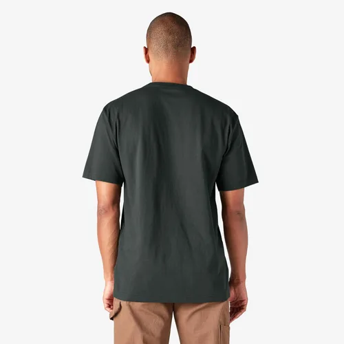 Vista 2 de Dickies - Camiseta pesada de manga corta y cuello redondo para hombre