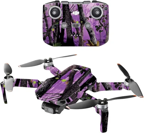 Vista 15 de MightySkins - Compatible con DJI Mini 2 Dron portátil - Artic Camo Funda protectora de vinilo duradera y única Fácil de aplicar, quitar