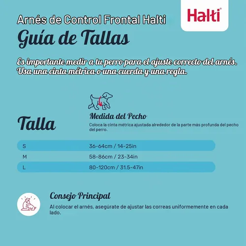 Vista 5 de Arnés para perro Halti Front Control Talla S
