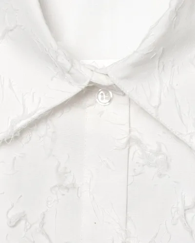 Vista 5 de Camisa de manga larga con botones para mujer, sin arrugas, verano