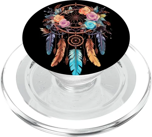 Vista 8 de Atrapasueños boho PopSockets PopGrip intercambiables