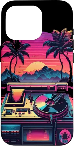Vista 19 de AV Technician Turntable Audio Sound Record Vinyl Synthwave Case for iPhone 15 Plus
