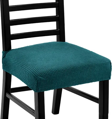 Vista 13 de Fundas para sillas de comedor, fundas lavables para sillas de comedor, fundas elásticas para sillas de comedor, fundas de asiento elásticas