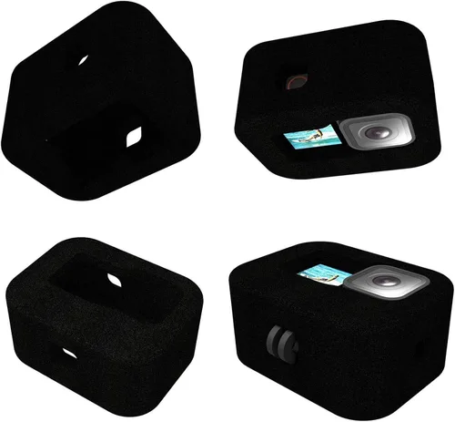 Vista 4 de Hero 12/11/10/9 - Funda de espuma para parabrisas y cortavientos, accesorio de reducción de ruido