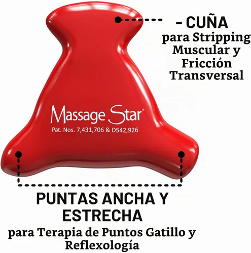 Vista 5 de Acuforce W51087 Massage Star con 3 aplicaciones