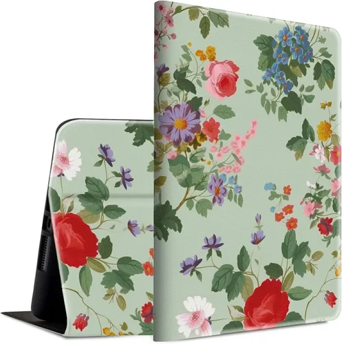 Vista 21 de Funda para tablet Kindle Fire HD 10 y 10 Plus de 11ª generación 2021, ligera, con soporte ajustable, con función de encendido y apagado automático