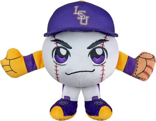 Vista 14 de Bleacher Creatures Alabama Crimson Tide Kuricha - Peluche de fútbol sentado de 8 pulgadas, suave inspirado en Chibi